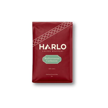 Harlo Turkish coffee with cardamom traditional fine ground coffee