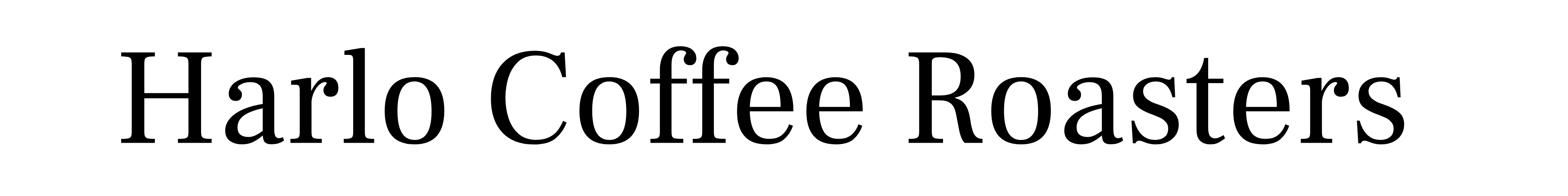 harlocoffeeroasters.com logo
